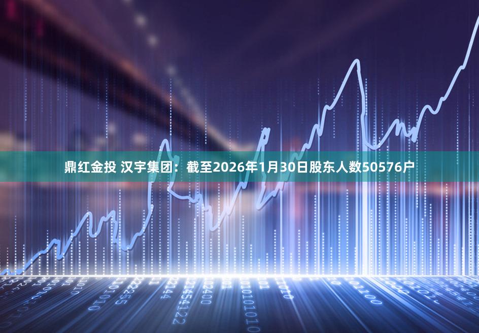 鼎红金投 汉宇集团：截至2026年1月30日股东人数50576户