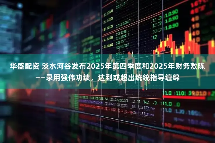 华盛配资 淡水河谷发布2025年第四季度和2025年财务敷陈——录用强伟功绩，达到或超出统统指导缠绵