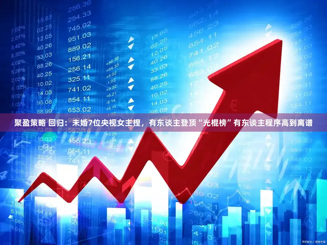 聚盈策略 回归：未婚7位央视女主捏，有东谈主登顶“光棍榜”有东谈主程序高到离谱