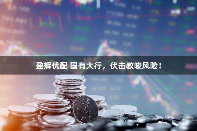 盈辉优配 国有大行，伏击教唆风险！