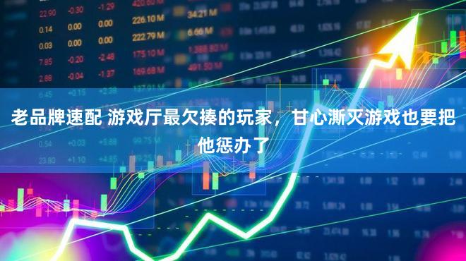 老品牌速配 游戏厅最欠揍的玩家,甘心澌灭游戏也要把他惩办了