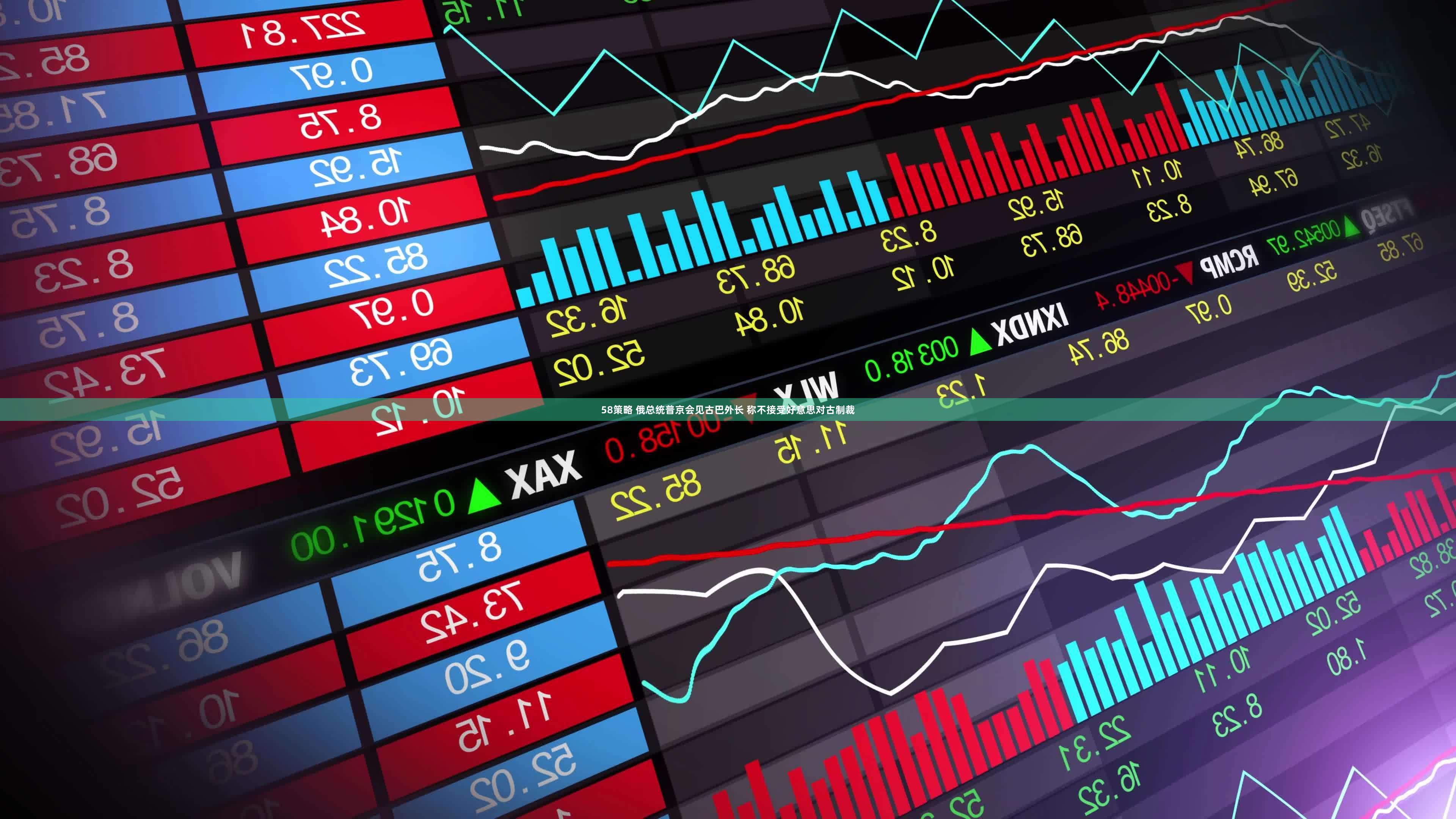 58策略 俄总统普京会见古巴外长 称不接受好意思对古制裁